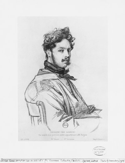 Self Portrait by Paul Gavarni